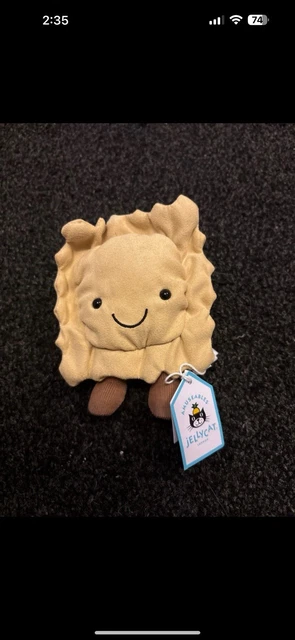JELLYCAT AMUSEABLES RAVIOLI Plush Collectible £21.48 - PicClick UK
