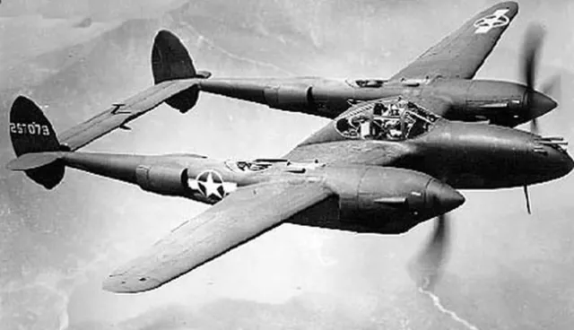 P-38 Lightning fighter WWII documentary training films+Pilots manual