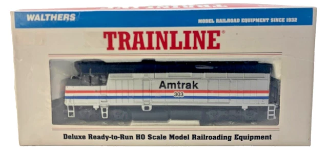 Walthers HO ゲージ　EMD F40PH アムトラックAmtrak Walthers - EMD F40PH - Standard DC - Amtrak (Phase V; silver