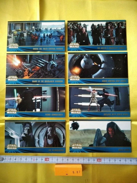 Star Wars Épisode 1 Carte à collectionner Widevision 8 Carte SÉRIE 2 987
