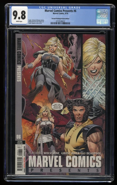 Marvel Comics Presents (2019) #6 CGC NM/M 9.8 2nd Print Siqueira Variant
