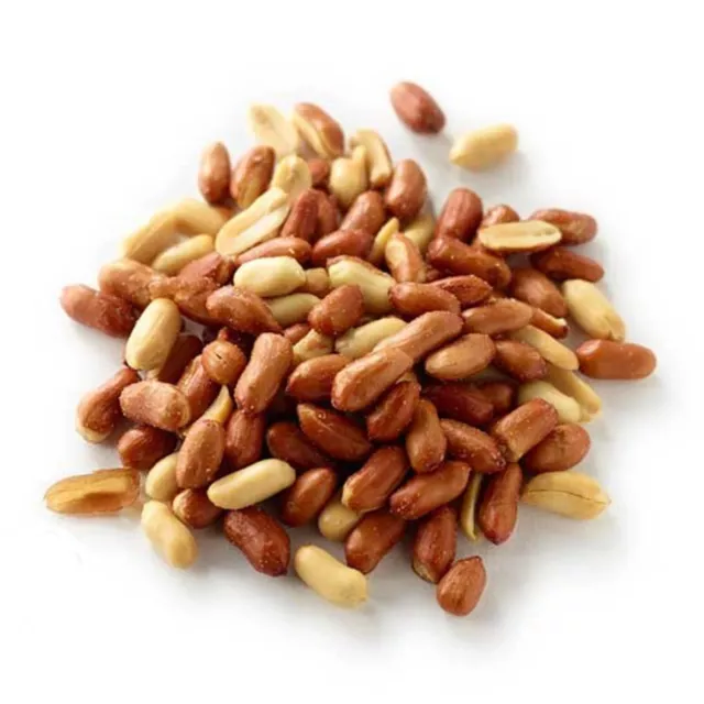 DELICIOUS Roasted Salted Peanuts - Protein Fibre &Vitamins Rich Whole Nuts