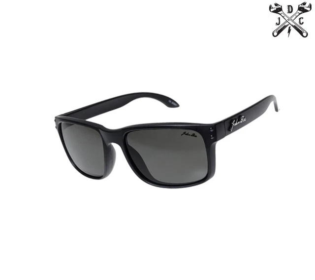 Brille John Doe Ironhead schwarz smoke Sonnenbrille getönt