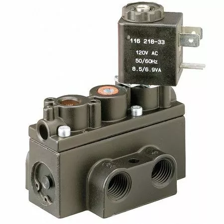 Aro A211ss-120-A Solenoid Air Control Valve,1/8 In,120Vac