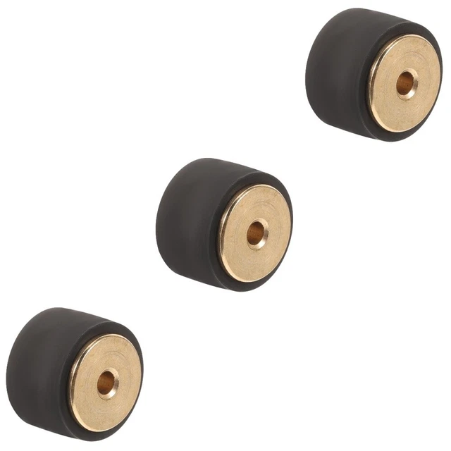 3 PCS Andruckrolle Für Videogerät Axialdruckrolle Kassettenrecorder Druckrad