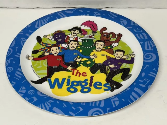 Programa de televisión infantil 2004 The Wiggles plástico melamina Trudeau vintage