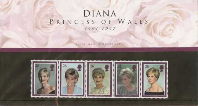 GB Presentation Pack 1997 Diana Princess of Wales Memorial