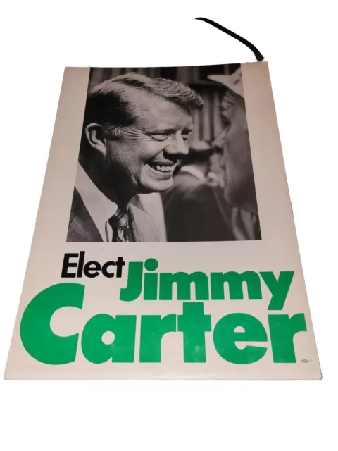 Jimmy Carter 1970 Governor's Campaign Wax Poster