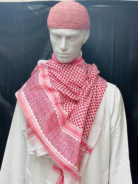 100% Algod&oacute;n Militar Shemagh Arab Tactical Desert Keffiyeh E En Venta