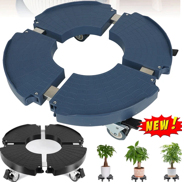 thumbnail image 2 of Cerbier Heavy Duty Plant Dolly Stand With Lockable Wheels – Indoor/Outdoor Pot Caddy 2 of 3