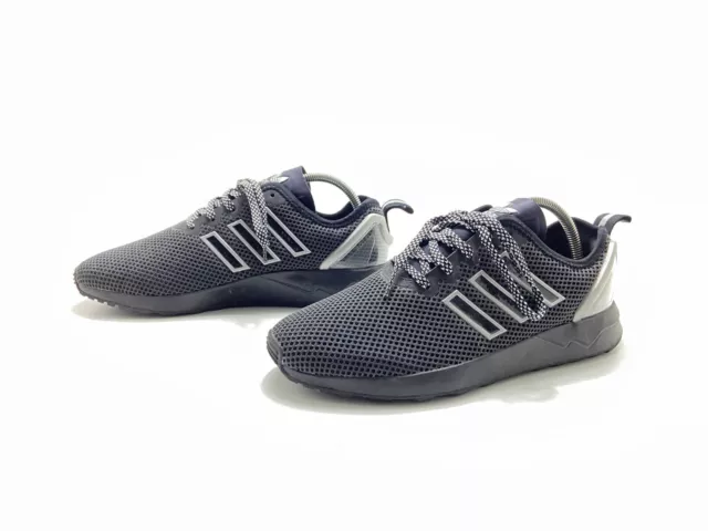Adidas Zx Flux Racer Damen Halbschuh Sneaker Sportschuh Grau Gr. 39 1/3 (UK 6)