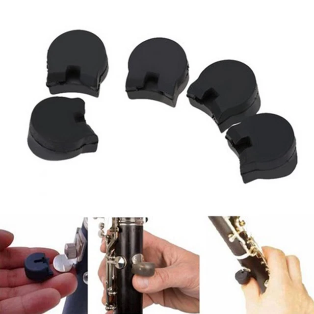 Reduce Fatigue and Pressure with Rubber Clarinet Thumb Rest Cushions Set of 5