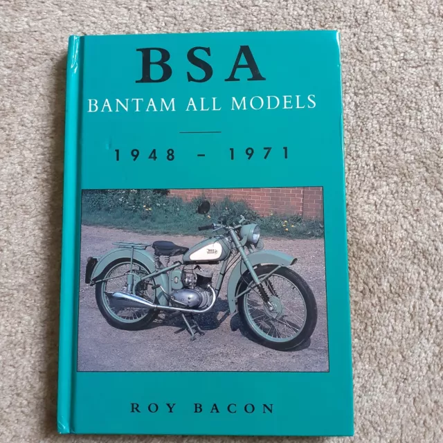 Motorcycle book: BSA Bantam all models 1948-1971, by Roy Bacon