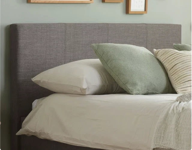 NEW KING SIZE bed frame grey fabric £150.00 PicClick UK