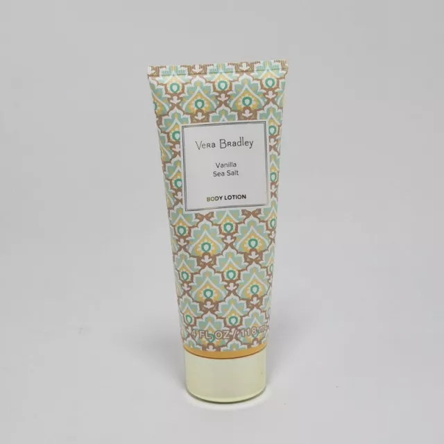 Vera Bradley Vanilla Sea Salt Body Lotion 4 fl oz / 118 mL - Sealed Tube