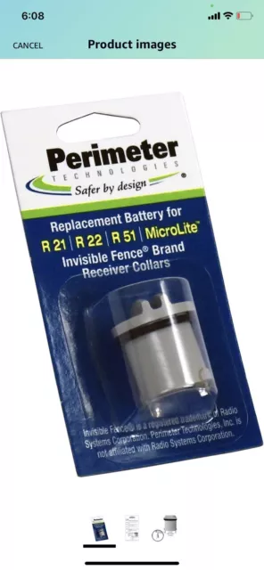 PERIMETER IFA-001 DOG Collar Batteries For Invisible Fence R21 R22 R51  Microlite $11.80 - PicClick