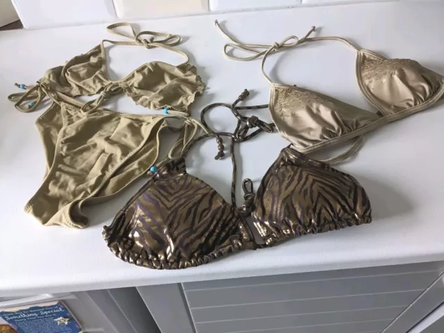 Bikini Bundle X2 Tops Size12 & Bikini Size 12. All New