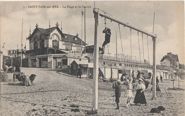 50 SAINT PAIR SUR MER. Café de la Gare Route de Carolles