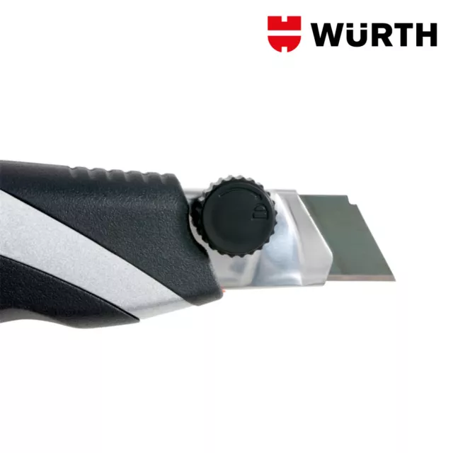 Cutter Professionale 18mm Taglierino 2PZ - WÜRTH 071566 277 3