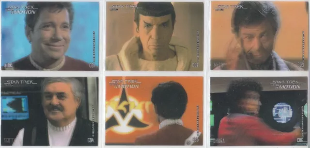 Star Trek Movies In Motion: 12 Card "Stars In Motion" Chase Set CO1-CO12 2