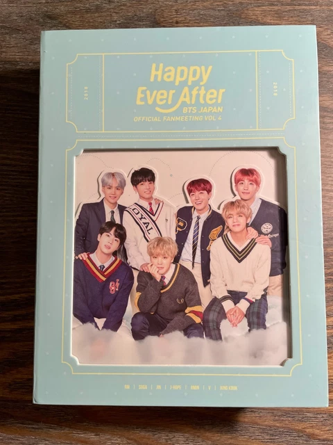 BTS HAPPY EVER After Japan Fanmeeting Vol 4 3 DVD Set Region 2 EUR