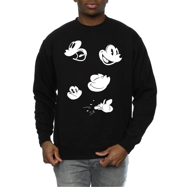 DISNEY - SWEAT MICKEY MOUSE FACES - Homme EUR 30,10 - PicClick FR