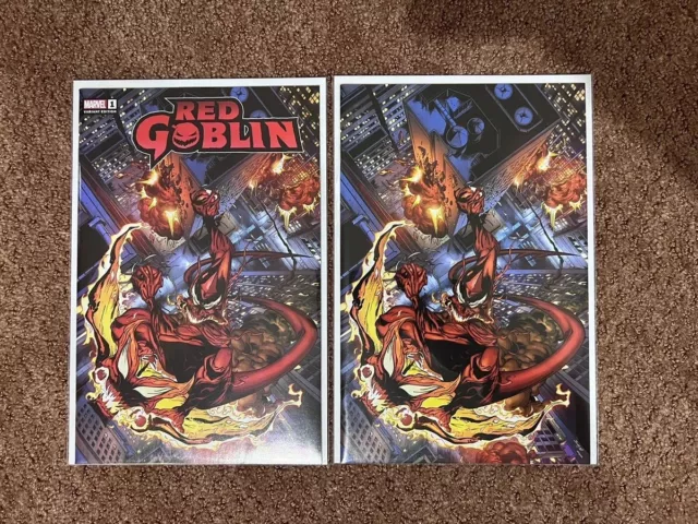 Red Goblin #1 2023 SDCC Convention Exclusive Comic Book Set  NM+ -virgin