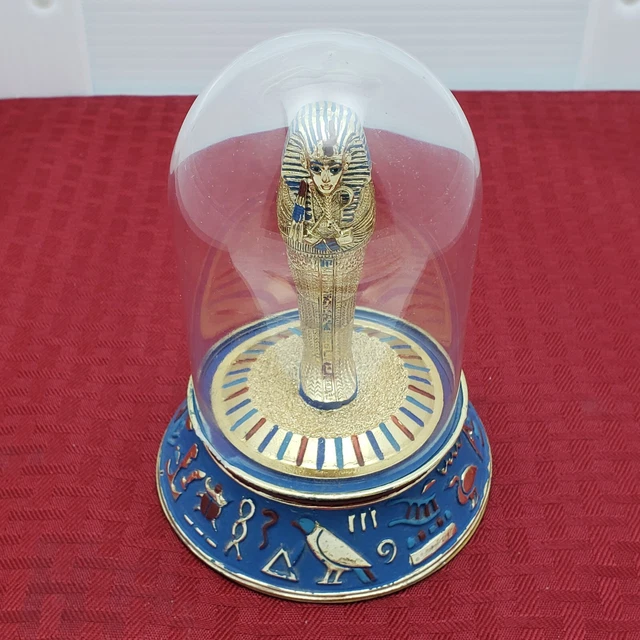 Franklin Mint The Treasures of Ancient Egypt The Royal Sarcophagus  6"