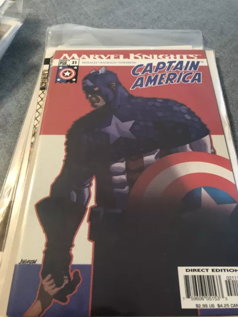 Marvel Comics Captain America Vol. 4 Issues 21-24 NM Free Shipping