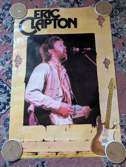 Vintage Rare Eric Clapton Poster