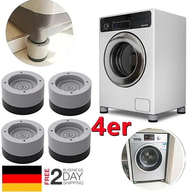 4X WASCHMASCHINE GUMMIFÜSSE Pad Vibrationsdämpfer Trockner Schwingungsdämpfer 35