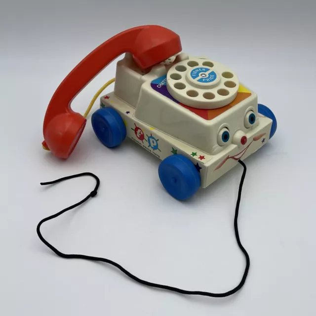 🦄  Jouet Téléphone à Tirer Fisher Price Toys Année 2009 Mattel