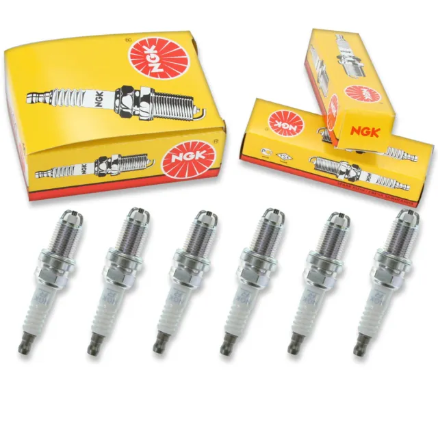 6 pc NGK 7797 BKR5EK Standard Spark Plugs for RC10DMC K16TNR-S9 FR8LDU hs