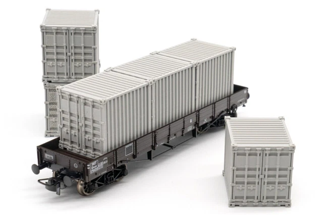 Wagon Märklin HO 47048 DB - 2 Containers DB TFG - Époque VI - Avec Boîte - Occasion