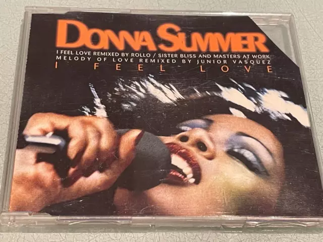 Donna Summer - I Feel Love - 4-Track CD Single - 1995 Polygram Records New York