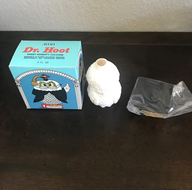 VINTAGE AVON &DR. HOOT OWL" Sweet Honesty Cologne 4 fl. oz. 6.90
