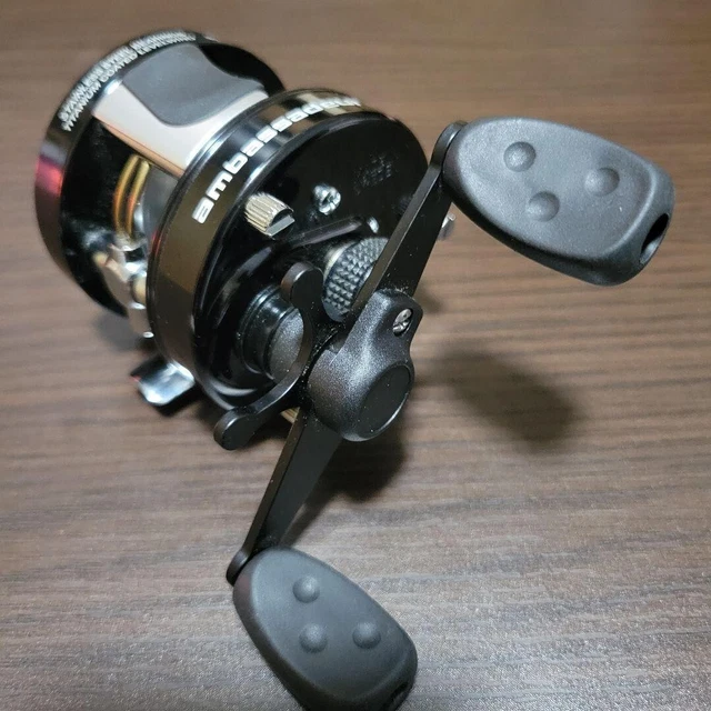 リール M7259 Abu Garcia UC4601C Dual2 Deal2 ABU GARCIA AMBASSADEUR UC 4601C Dual2 Deal 2 Black Left