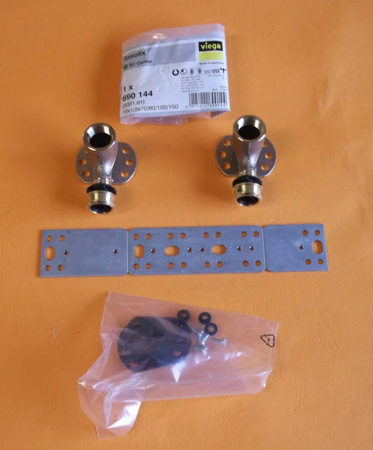 Viega Gemini Montageeinheit 18 Mm X 1/2" X 150 Mm 108021 - Haustechnik