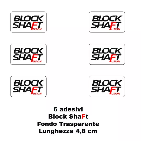 SET 4 DECAL ADESIVI ADESIVO BLOCK SHAFT AUTO LOGO DA VETRO ANTIFURTO  REVERSE EUR 12,00 - PicClick IT