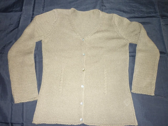 PULL CARDIGAN GILET FEMME FILLE 100 % NEUF TAILLE 42 44 ACRYLIQUE ET ELASTHANNE