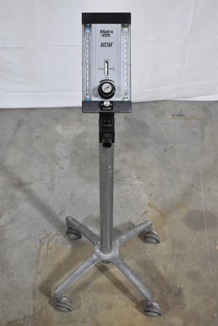 Matrx MDM 2018 Dental Nitrous N2O Flowmeter Anesthesia Conscious Sedation Unit