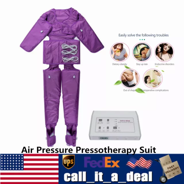 Pressotherapy Air Pressure Slimming Suit Body Contouring Weight Loss Machine