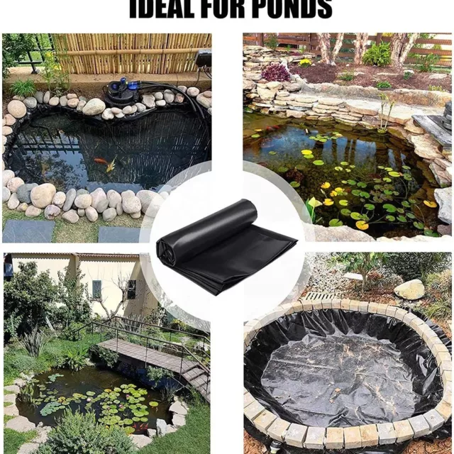 Pond Liner Waterfalls Fish Ponds Fountains Garden Reliable Replacement