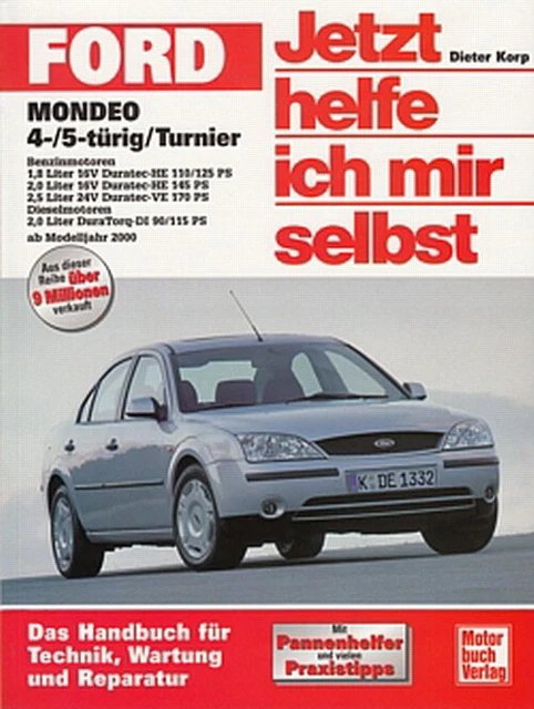 FORD MONDEO ab2000 Reparaturanleitung Jetzt helfe ich mir selbst, Handbuch
