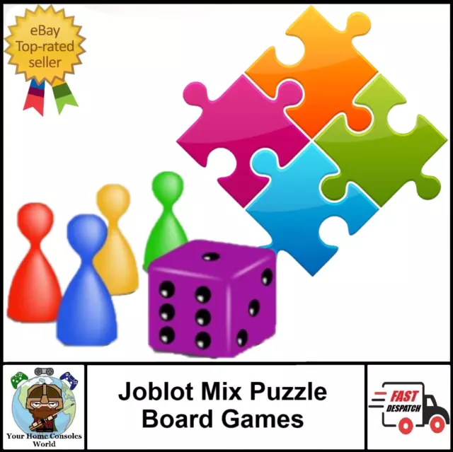 5x Toys Joblot Bundle Mix Jigsaw Puzzle Board Game Stock Kids