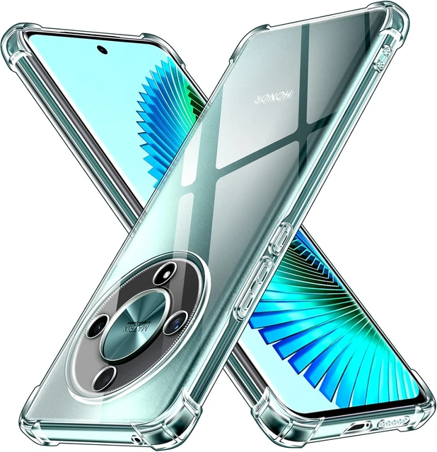 GOKEN Cover per Honor 90 Lite, Resistente agli Urti e Ai Graffi, Custodia a Gradiente in TPU Silicone Morbido e Vetro Temperato, Tagli Precisi e Compatibile (7