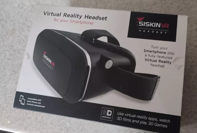 Siskin VR Virtual Reality Headset - VGC -