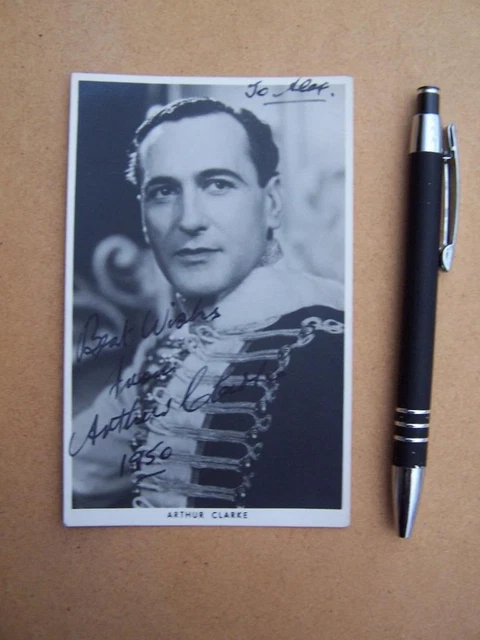 Arthur Clarke  Autograph (BC2) please scroll down