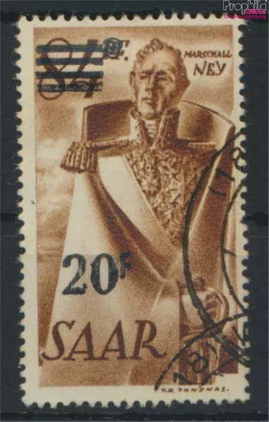 Briefmarken Saarland 1947 Mi 237II gestempelt (9714905