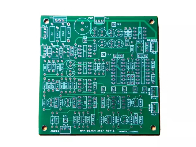 MiniPulsePlus MPP Beach Rev-E DIY PI Pulse Induction Metal detector PCB AU Stock